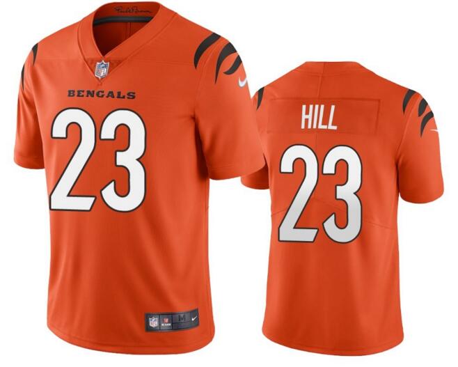 Nike Bengals Men & Women & Youth 23 Daxton Hill Orange 2022 NFL Draft Vapor Untouchable Limited Jersey,We sell and wholesale Nike Bengals Men & Women & Youth 23 Daxton Hill Orange 2022 NFL Draft Vapor Untouchable Limited Jersey on line form chian!